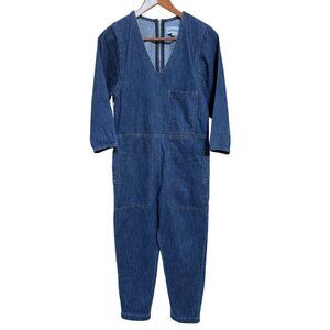 L.F. Markey Earlston Boilersuit Denim Cotton Jumpsuit Size 0